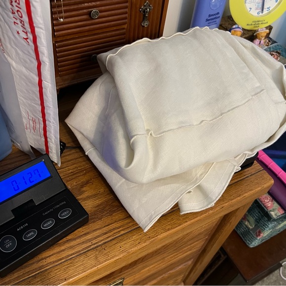 Style & Co 100% Linen Tiered Midi Skirt Women’s Size 14 Color is Ecru Summer - Picture 13 of 13